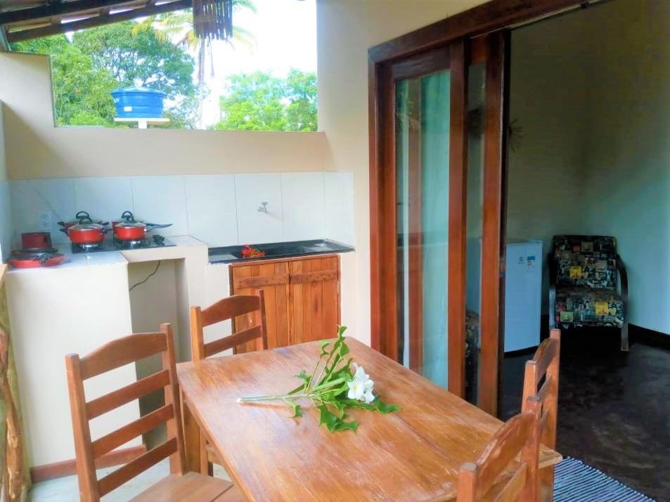 Paraiso Da Falesia Em Cumuruxatiba Com Vista Excepcional Para O Mar Villa Exterior photo